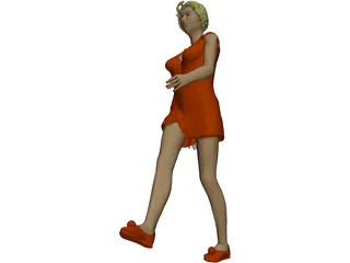 Woman 3D Model preview
