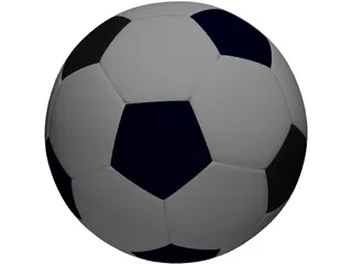 Soccer Ball 3D Model preview