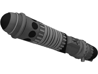 Light Saber 3D Model preview