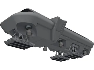 2001 Moonbus 3D Model preview