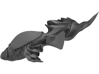 Exotic Fish 3D Model preview