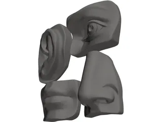 Michelangelo 3D Model preview