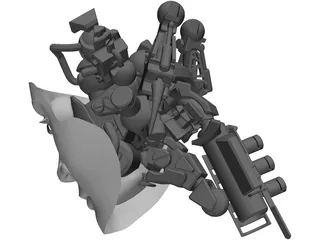 Robot 3D Model preview