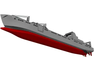 MSC TAKR300 3D Model preview