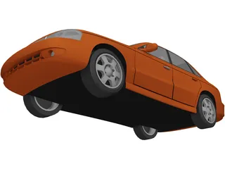 Saturn ls (2003) 3D Model preview