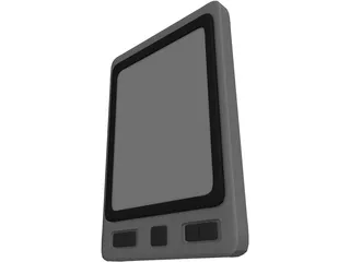 Personal Digital Assistant PDA 3D Model preview