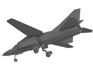MiG-23ML Flogger-G 3D Model preview