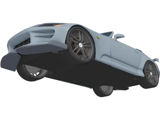Honda S2000 [Tuned] 3D Model preview