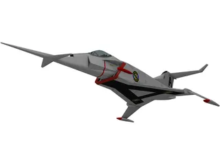 Angel Ship 3D Model preview