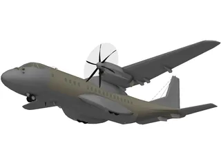 EADS CASA C-295 Persuader 3D Model preview