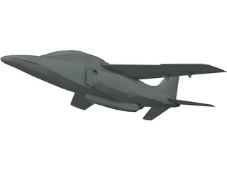 Alpha Jet 3D Model preview