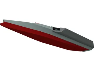 CVX Early Concept 3D Model preview