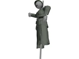 Scarecrow 3D Model preview