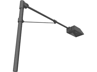 BEGA Gantry Light 3D Model preview