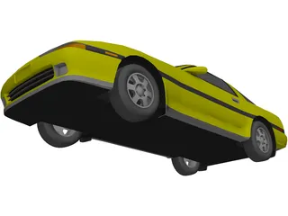 Toyota Supra MK3 (1991) 3D Model preview