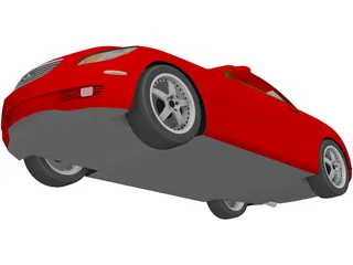 Lexus SC430 (2003) 3D Model preview