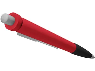 Fancy Pen 3D Model preview