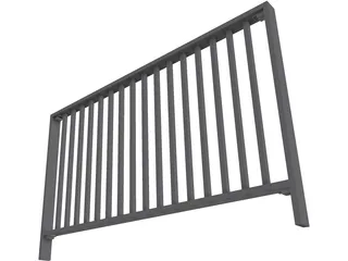 Railings 3D Model preview