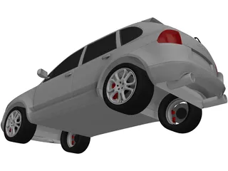 Porsche Cayenne (2004) 3D Model preview