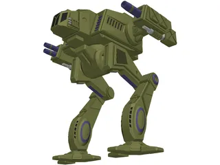 Shadowcat Battletech 3D Model preview