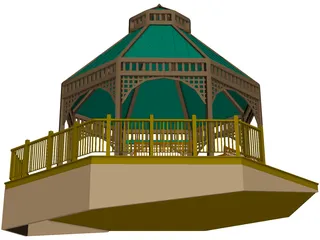 Gazebo 3D Model preview