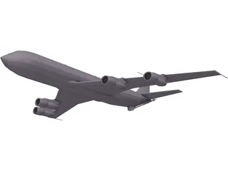 KC-135E Stratotanker 3D Model preview