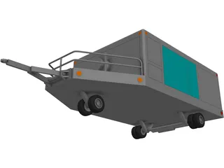 Airport Conditioner 3D Model preview