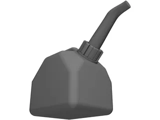 General 10L Gas Can 3D Model preview