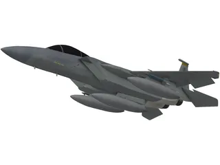 F-15C 3D Model preview