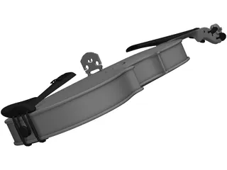 Violin G. Ornati (1921) 3D Model preview