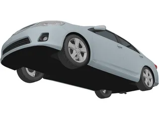 Toyota Corolla Sedan (2010) 3D Model preview