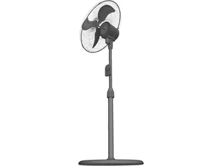 Fan 3D Model preview