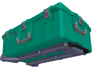 Pelican iM2950 Case 3D Model preview