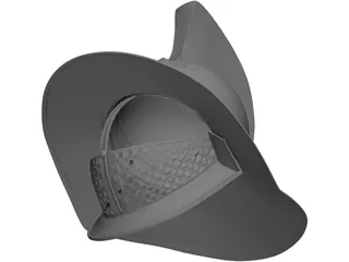 Thracian Helmet 3D Model preview