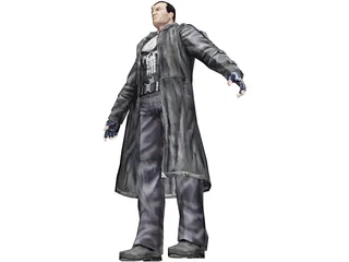 Punisher 3D Model preview