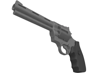 M9 Revolver 3D Model preview