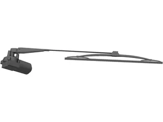 Windshield Wiper 3D Model preview