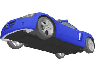 Opel Speedster (2004) 3D Model preview