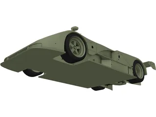 Mazda 787B (1991) 3D Model preview