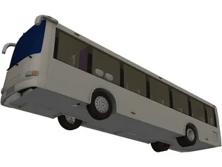 Bus China 3D Model preview