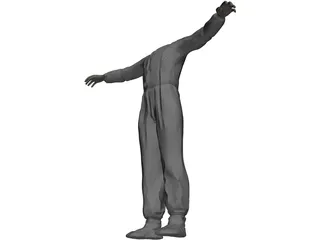 Cloth Surgical 3D Model preview
