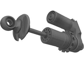 Monoshock 3D Model preview