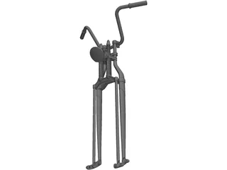 Springer Fork 3D Model preview