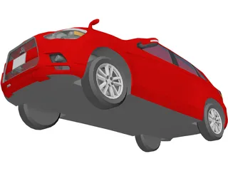 Mitsubishi ASX 3D Model preview
