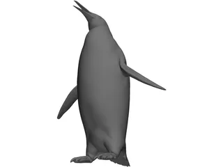 Penguin 3D Model preview