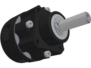 Planetary Gearbox NEU P32 1:6.75 3D Model preview