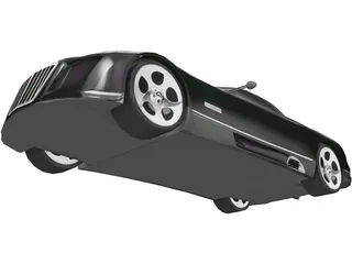 Maybach Exelero Coupe 3D Model preview