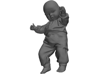 Child 3D Model preview