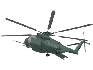 Sikorsky MH-53E Sea Dragon 3D Model preview