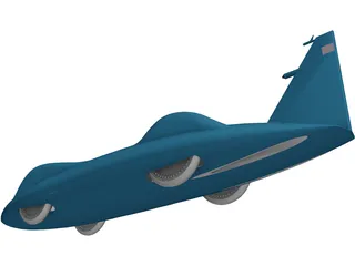 Bluebird CN7 Proteus 3D Model preview